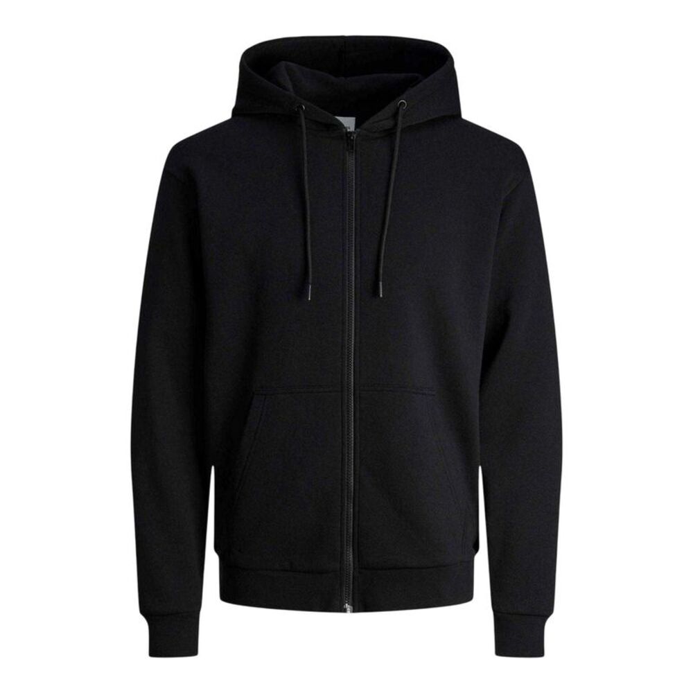 Jack And Jones Mens Bradley Full Zip Hoodie / Black